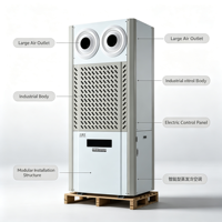 Climatiseur industriel split à économie d'énergie 28KW 7HP 95500BTU R410A 4500m³/h à faible bruit pour usine, entrepôt, supermarché 150-200 ㎡