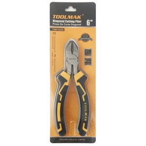 Cortador de Cables Diagonal Toolmak de 15 cm, Alicates de Corte de Precisión - Product Image 2