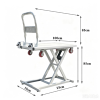 Chariot élévateur électrique pliable Ximu Leike avec système anti-basculement pour atelier/usine