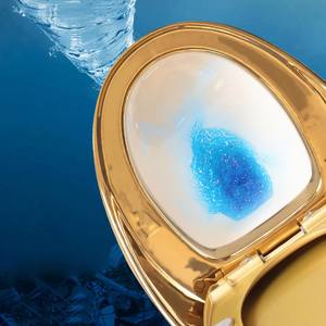 KD-25GPA luxueux doré salle <span class=keywords><strong>de</strong></span> bain oeuf forme une pièce placard à <span class=keywords><strong>eau</strong></span> Chaozhou usine brillant plaqué or céramique toilettes toilettes - Product Image 2