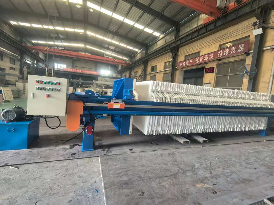 200 square Meter Large-scale Filter Press Equipment Manufactured by ...