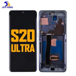 Vente en gros d'écran LCD original pour Samsung Galaxy Note 9 10 Plus s20 Ultra 5G de remplacement avec cadre écran oled