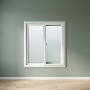 Ventana Corredera Doble de PVC HOFFEN PLUS, 120x110cm, Vidrio Blanco, Insonorizada, Impermeable, Aislamiento Térmico, para Uso en Sótanos, Hoteles y Exteriores - Product Image 3