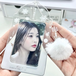 Portafotos de PVC con Diseño Personalizado, MOQ Bajo, para Kpop, Eventos, Forma Regular, para Tarjetas Fotográficas de Ídolos, Tarjetas Lomo - Product Image 5