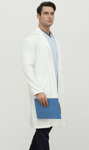 Blouses médicales unisexes pour hôpital, blouses chirurgicales pour hommes, vêtements de travail, blouses de laboratoire à manches longues, blouses de laboratoire de qualité supérieure - Product Image 5