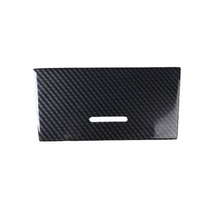 Portavasos Trasero Spirior Modelo 09-13 con Panel de Navegación Negro con Patrón de Fibra de Carbono, para Decoración Interior de Automóviles - Product Image 5