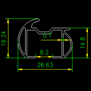 Riel de Cortina de Aleación de Aluminio XH-001, Blanco Mate Cepillado, Diseño Moderno, Deslizamiento Silencioso y Resistente - Product Image 5