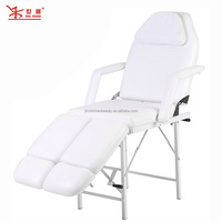 Table de massage pliable portable avec appui-tête pour école de beauté, hôtel, clinique