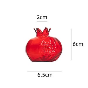 Vaso in Vetro Personalizzato con Motivo a Martello per Fiori di <span class=keywords><strong>Melograno</strong></span> Essiccati, Decorazione da Tavolo per Matrimoni - Product Image 5
