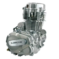 Moteur de moto CQJB de haute qualité CGD125CC CGD150CC Assemblage de moteur de moto Loncin refroidi par air
