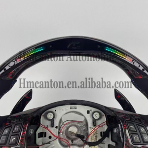Volante de Fibra de Carbono Forjado con Alcántara Perforada, Producto Nuevo y Popular para BMW E90, Material de Cuero, Venta Directa de Fábrica - Product Image 2