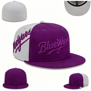 Gorra Deportiva de Lona con Diseño Retro de Equipo, Gorra de Béisbol Ajustada y con Cierre a Presión para Venta al Por Mayor - Product Image 2