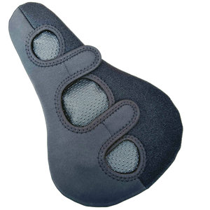 Housse de selle de vélo en gel silicone imperméable, couverture complète en PU, coussin de siège confortable pour vélo de montagne, unisexe, adultes - Product Image 1