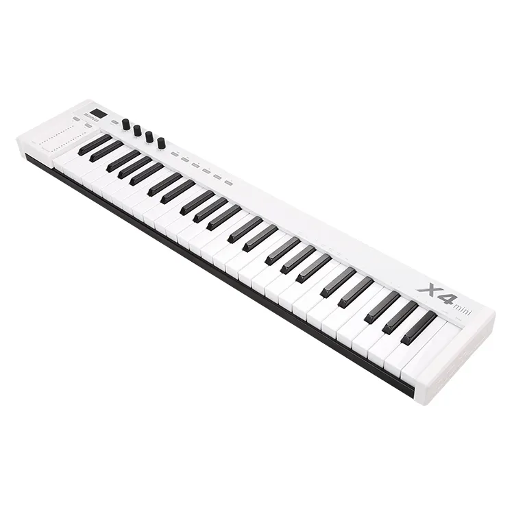 Midiplus X4 alat musik, mini 49 tombol pengontrol Midi Murah Meriah USB MIDI Keyboard Digital musik Audio Studio Piano untuk instrumen musik