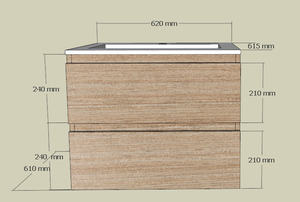 Современный шкаф для ванной в стиле фермерского дома из экологически чистой фанеры, прочный, с умным зеркалом, для спальни, дома или бара - Product Image 2