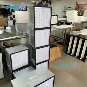 Bộ lọc HEPA HVAC ngành công nghiệp không khí H13 loại bỏ bụi trung bình bộ lọc HEPA OEM than hoạt tính Nhà sản xuất H14 bộ lọc - Product Image 6
