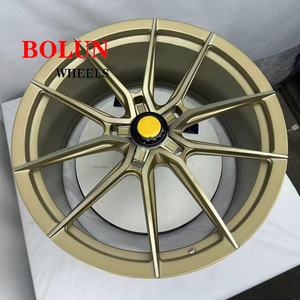 Jantes forgées personnalisées 21 22 pouces pour <span class=keywords><strong>Ferrari</strong></span> <span class=keywords><strong>GTC</strong></span> <span class=keywords><strong>4</strong></span> Lusso 21*9 22*12 motif de roue 5x114.3 décalage + 40/+ 44 jantes de voiture de course jantes en alliage - Product Image 5