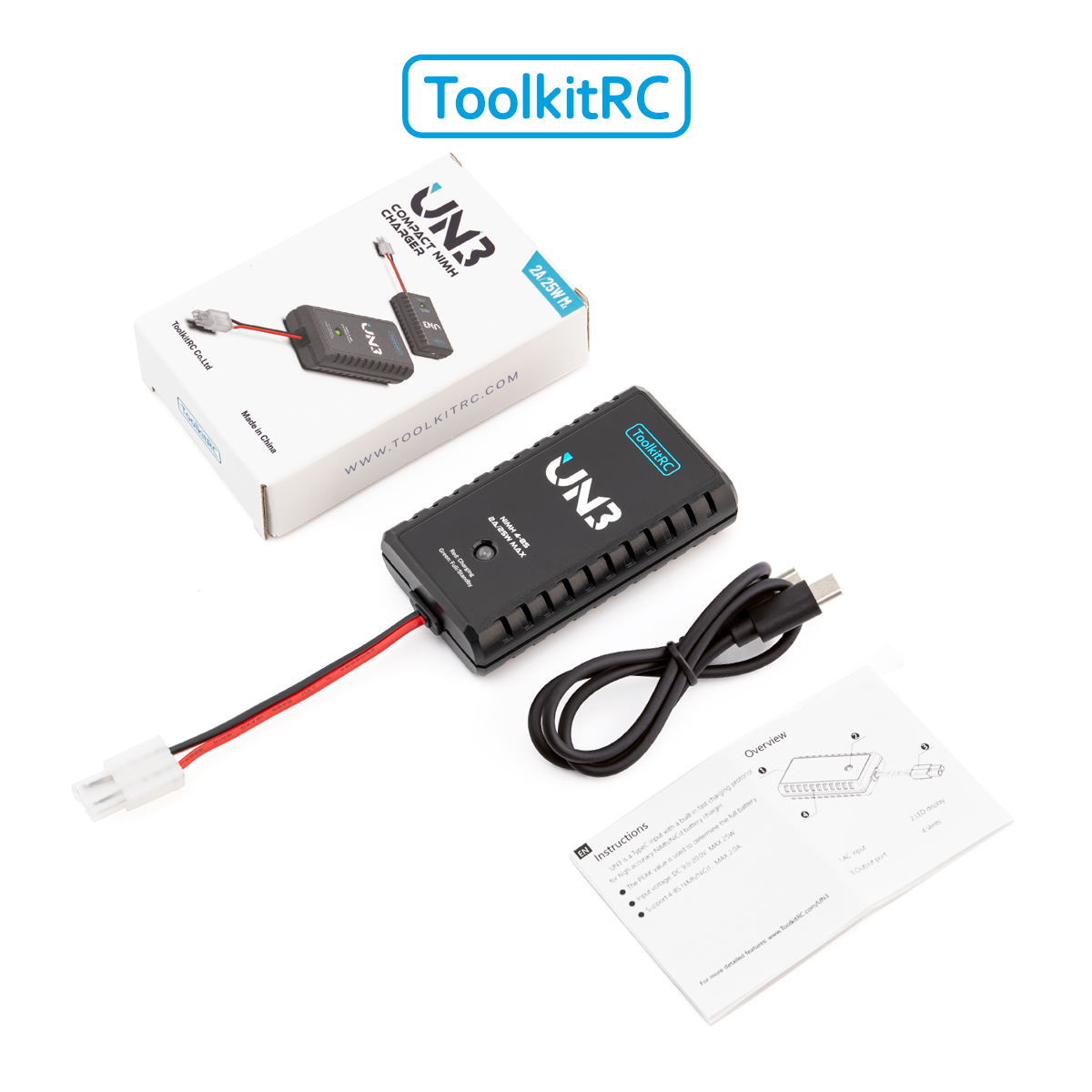 toolkitrc u3 25w 2-3s usb-c balance lipo charger reviews UN3 4-8S NiMh Battery 2A Port Direct Charge for RC Model FPV Drone Car Airplane Times New Roman;font Usb 3s Balance Charger ToolkitRC