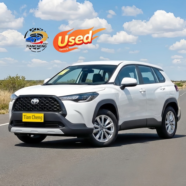 TCCH Toyota Corolla Cross 2024 Used SUV 2.0L CVT LHD Gasoline Second-hand Car Export Price