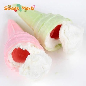 Mini cono de helado colorido, caramelos de malvavisco con mermelada - Product Image 4