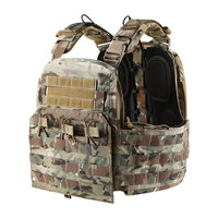 Gilet tactique de chasse porte-plaques, gilet d'airsoft, camouflage CPC, équipement de combat extérieur