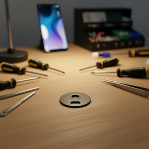 Parte di ricambio per la copertura protettiva dell'obiettivo della fotocamera Motorola Moto G5s - Product Image 3