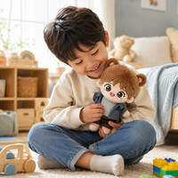 OEM ODM Haute Qualité Professionnel Créez Votre Propre Peluche Personnalisée Mascotte en Peluche Poupées Personnalisées Mascotte Rembourrée