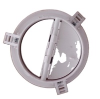 Diffuseur de plafond en plastique ABS de style moderne, type nid d'abeille, ventilation d'air, installation facile, salon, sous-sol, entrepôt