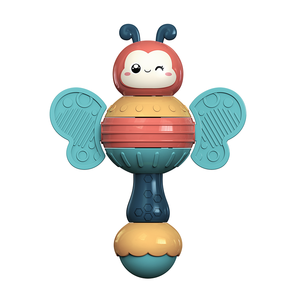 <span class=keywords><strong>Hochet</strong></span> musical éducatif pour bébé en forme d'abeille, en plastique écologique, <span class=keywords><strong>lumineux</strong></span> et sonore, pour le développement, à agiter à la main - Product Image 1