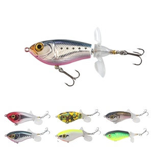 Leurre de pêche flottant OEM 65mm 80mm en ABS, type <span class=keywords><strong>Choppo</strong></span> Whopper Plopper Popper pour poissons d'eau salée - Product Image 1