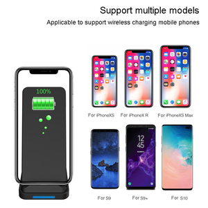Qi Caricabatterie Senza Fili per <span class=keywords><strong>Samsung</strong></span> S10 S9 Nota 10 9 10W Veloce di Ricarica per il iPhone 11 Pro XS XR X 8 USB C Carica Rapida - Product Image 4
