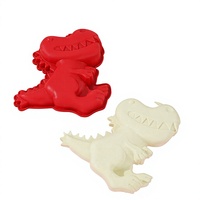 Moule à gâteau en silicone en forme de dinosaure de dessin animé, résistant aux hautes températures, compatible four et lave-vaisselle, pour la décoration de puddings et desserts