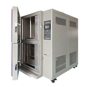 Ciclo térmico de semiconductores compatible con los militares para equipos de prueba Recuperación rápida ≤ 5min -60 ℃ ~ 150 ℃ Cámara de choque térmico 1 año - Product Image 4