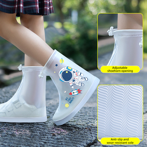 Copriscarpe Impermeabili Portatili Resistenti alla Pioggia, Morbidi e Traspiranti con Suola Antiscivolo per Adulti - Product Image 3