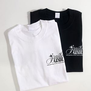 T-shirts Homme en Coton 100% Brodés ou Imprimés avec Logo, Coupe Ample Décontractée, Style Sportif, Vente en Gros - Product Image 2