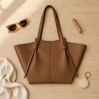 Bolso de Mano de Cuero PU con Logotipo Personalizado para Mujer, Bolso de Hombro a la Moda, Listo para FBA, MOQ Bajo, Venta al Por Mayor Directa de Fábrica OEM ODM