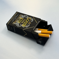 Boîte de luxe en carton pour flacon compte-gouttes de sérum, emballage vierge pour flacon en verre, emballage de cigarettes