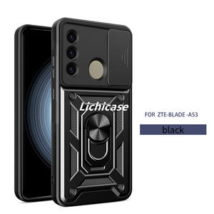 Lichicase Cámara Privacidad Armor PC + TPU Funda para ZTE Blade V60 Smart Blade <span class=keywords><strong>A75</strong></span> Fundas traseras a prueba de golpes - Product Image 5