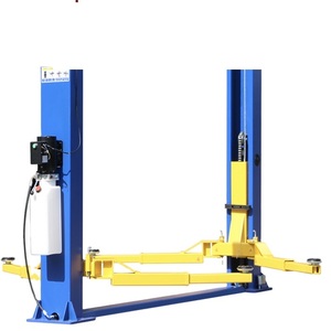 Sollevatore <span class=keywords><strong>Auto</strong></span> Idraulico a Doppio Cilindro Blu con Regolazione dell'Altezza, Modello Originale con Garanzia - Product Image 3