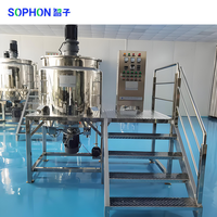 Mélangeur Disperseur de Slurry Haute Viscosité SOPHON 200L 500L – Équipement Multifonctionnel en Acier Inoxydable à Niveau de Sécurité Élevé