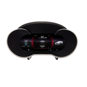 Xe cụm kỹ thuật số ảo buồng lái tốc độ mét màn hình cho Mercedes Benz C Class W205 GLC X205 2015 2018 phương tiện truyền thông Máy nghe nhạc Bảng điều khiển - Product Image 4