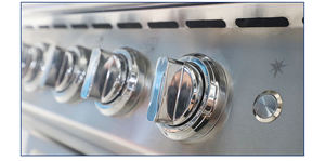 مواقد تجارية تعمل بأربعة مواقد تعمل بالغاز مزودة بفرن قائم بذاته للمطاعم والمطبخ المنزلي-سعر جيد - Product Image 5