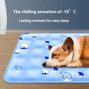Instant Koelgel Huisdierenmat-Geen Bevriezing Nodig Hondenkoelbed, Draagbaar Reisijs Voor Grote/Kleine Rassen - Product Image 2