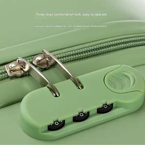 Nouvelle valise élégante pour étudiantes : valise trolley compacte et légère avec serrure à combinaison - Product Image 4