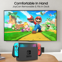 Étui rigide pour Nintendo Switch, compatible avec la console et la manette, coque de protection en TPU pour Nintendo Switch