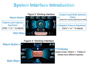 Nouvelle machine à oxygène <span class=keywords><strong>2</strong></span> en 1 pour le nettoyage de la peau, machine à bulles d'eau pour le rajeunissement de la peau, machine faciale - Product Image 2