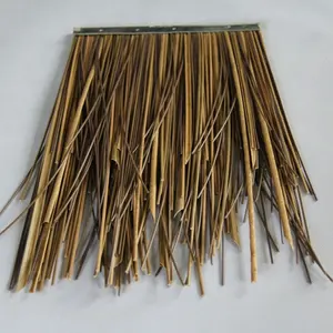 Windproof Plastic Artificial Thatched Synthetic Thatch Roof