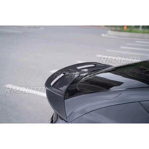 Aileron arrière en carbone pour Tesla Model Y, Spoiler de coffre, Accessoires de style automobile 2020 2021 2022 - Product Image 5