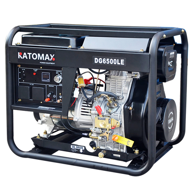 KATOMAX Hatz Portable Diesel 5KVA Generator - Brand NEW on Line for Home or Industrial Use