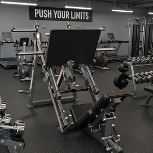 Staalconstructie Zit-<span class=keywords><strong>Leg</strong></span> Press Trainer met Veiligheidsvoorzieningen, 1.6T Capaciteit & 200kg Max Gebruikersgewicht voor Kracht Training in de Gym - Product Image 4